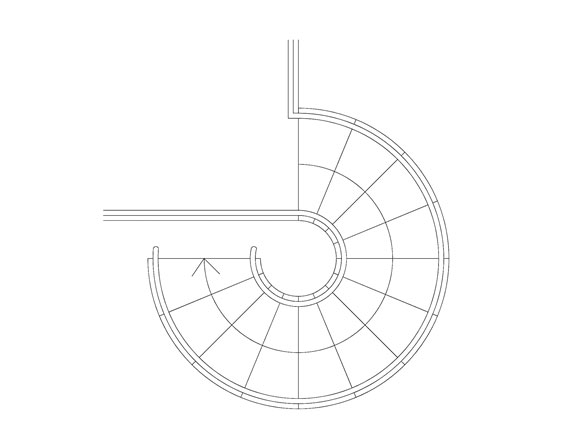 Spiral Staircase Floor Plan Symbol Viewfloor co